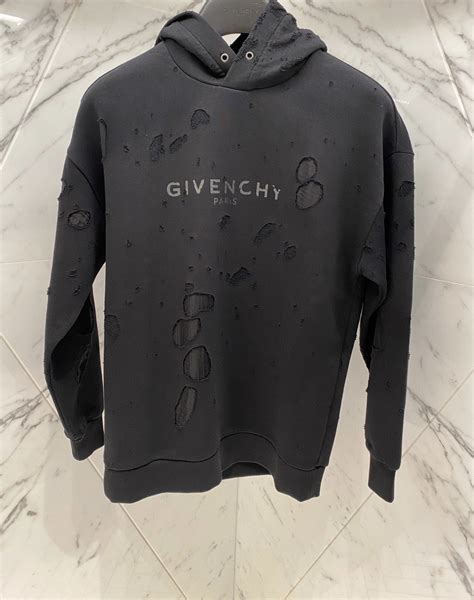 cheap givenchy paris hoodie|givenchy destroyed hoodie.